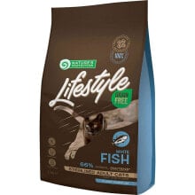 Купить товары для собак NATURE´S P: NATURE´S P Lifestyle Grain Free White Esteriliz.Fish 1.5kg Cat Feed