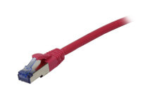Кабели и разъемы для аудио- и видеотехники Synergy 21 S217167 сетевой кабель 1 m Cat6a S/FTP (S-STP) Розовый