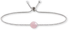 Женские ювелирные браслеты серебряный браслет с лепестком розы ERB-LILGEM-RQ