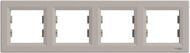 Умные розетки, выключатели и рамки Schneider Electric 4-way horizontal frame bronze (EPH5800469)