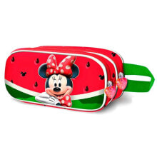 KARACTERMANIA 3D Minnie Watermelon Disney Double Pencil Case