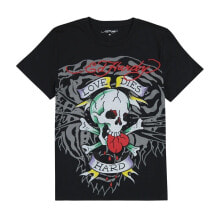 Купить мужские футболки Ed Hardy: Ed Hardy Love Skull Men's T-Shirt - EHMD1100-91