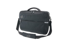 Мужские сумки для ноутбуков Fujitsu Prestige Case 15 сумка для ноутбука 39,6 cm (15.6") Портфель Черный S26391-F1120-L60