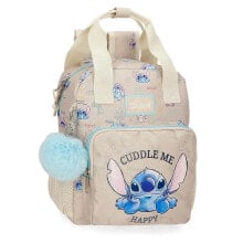 DISNEY Stitch Cuddle Me Happy 28 cm junior backpack