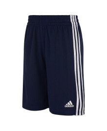 adidas big Boys Classic 3-Stripes Shorts