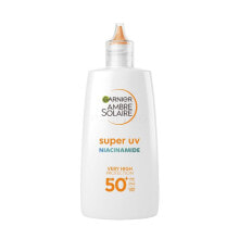 Garnier Ambre Solaire Super UV Niacinamide SPF50+ 40 ml sonnenschutz fürs gesicht unisex