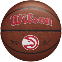 Баскетбольный мяч Wilson Team Alliance Atlanta Hawks Ball WTB3100XBATL