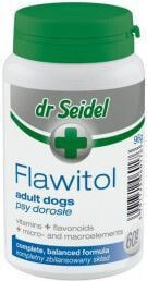 Витамины и добавки для кошек и собак Dr Seidel FLAWITOL 60tabl. ADULT DOG