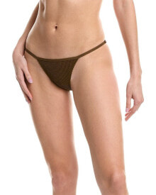 Купить женские купальники VYB: Vyb Stevie Side Bikini Bottom Women's Brown L