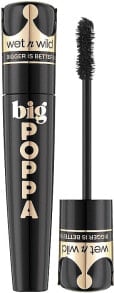 Wimperntusche - Wet N Wild Big Poppa Blackest Mascara