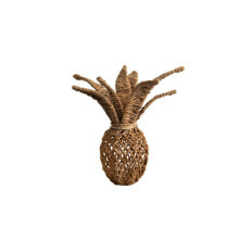 Decorative Figure Romimex Natural Pineapple 36 x 55 x 36 cm