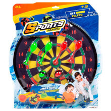 GENERICO Dartboard With Harmless Suction Cup Darts 35.5 Cm