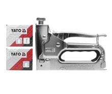 Гвоздескобозабивные пистолеты и строительные степлеры yato YT-7000 пистолет для скрепок Нержавеющая сталь