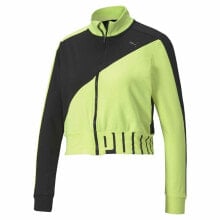 Women's Sports Jacket Puma Train Stretch YW Yellow