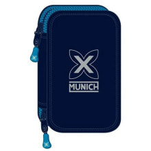 SAFTA Double Filling Munich Nautic Pencil Case 28 units