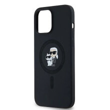 KARL LAGERFELD Klhmp13Lscmkcrhk iPhone 13 Pro13 6.1 Silicone Karl&Choupette phone case