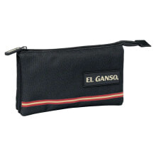 SAFTA Triple El Ganso Basics Pencil Case