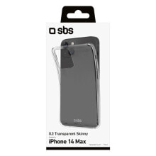 SBS Skinny Cover für iPhone 14 Max transparent