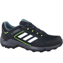 Мужская спортивная обувь для треккинга мужские кроссовки спортивные треккинговые черные текстильные низкие демисезонные Adidas Terrex Eastrail Goretex