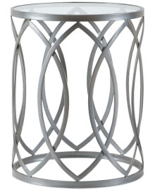 Madison Park arlo Metal Eyelet Accent Table