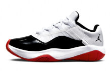 Jordan Air Jordan 11 CMFT Low 低帮 复古篮球鞋 GS 白黑 / Кроссовки Jordan Air Jordan 11 CMFT Low GS CZ0907-102