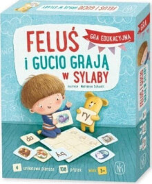 Развивающие настольные игры для детей our Bookstore Gra - Feluś and Gucio play syllables