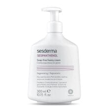 Sesderma Sespanthenol Soap-Free Foamy Cream Восстанавливающая крем-пенка для чувствительной или поврежденной кожи 300 мл