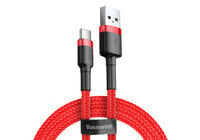 Baseus USB-C cable Cafule 2A 2m red - Cable - Digital