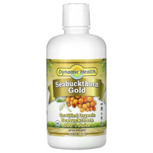 Seabuckthorn Gold, Certified Organic Seabuckthorn 100% Juice, 32 fl oz (946 ml)