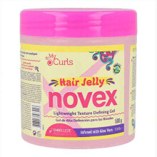 Гели и лосьоны для укладки волос novex My Curls Hair Jelly Разделяющий и фиксирующий гель с алоэ вера для кудрявых волос  500 мл