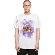 Спортивная одежда, обувь и аксессуары MISTER TEE Basketball Clouds 2.0 Oversize Short Sleeve Round Neck T-Shirt
