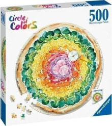 Ravensburger Puzzle 500 Paleta kolorów: pizza