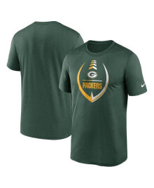 Nike men's Green Green Bay Packers Icon Legend Performance T-shirt