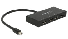 DeLOCK 87693 видео разветвитель DisplayPort 4x DisplayPort