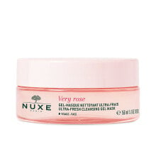 Маски для лица Nuxe Very Rose Ultra-Fresh Cleansing Gel Mask Очищающая гелевая маска с розовой водой для всех типов кожи 150 мл