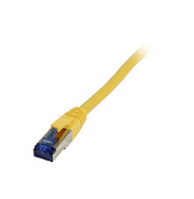 Кабели и разъемы для аудио- и видеотехники Synergy 21 S217233 сетевой кабель 0,25 m Cat6a S/FTP (S-STP) Желтый