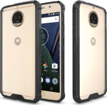 Чехлы для смартфонов чехол прозрачный с черным ободком Motorola Moto G5S Plus Alogy
