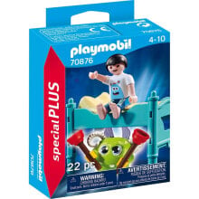 Детские игровые наборы и фигурки из дерева PLAYMOBIL Child With Monster Special Plus