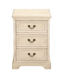 Rosemary Lane cream Wood Traditional Accent Table