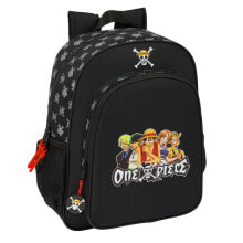 School Bag One Piece Black 32 x 38 x 12 cm