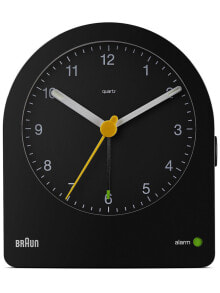 Braun BC22B настольные часы Кварцевые настольные часы Черный