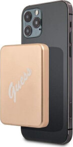 Powerbank Guess MagSafe GUPBMSVSLG 3000mAh Złoty