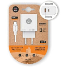 TECH ONE TECH GaN PD TEC2273 USB-C And USB-C Wall Charger 65W