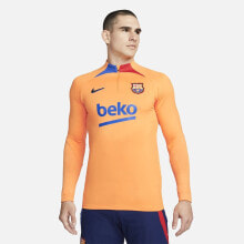 NIKE FC Barcelona Strike Dri Fit Drill 22/23 Long Sleeve T-Shirt