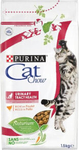 Сухие корма для кошек сухой корм для кошек Purina, CAT CHOW URINARY, для взрослых кошек с нарушением мочевой функции, 1,5 кг