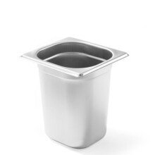 Посуда и емкости для хранения продуктов GN container 1/6, height 150 mm, made of stainless steel - Hendi 800645