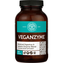 Пищеварительные ферменты Global Healing VeganZyme Комплекс пищеварительных ферментов 120 вегетарианских капсул