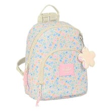 SAFTA Mini Blackfit8 Blossom Backpack