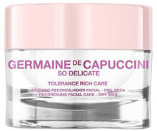 Beruhigende Gesichtscreme für trockene Haut - Germaine de Capuccini So Delicate Tolerance Rich Care