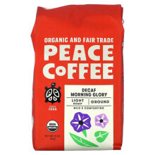 Organic Morning Glory, Ground, Light Roast, Decaf, 12 oz (340 g)